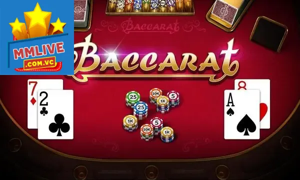 Luật chơi baccarat online tại MMLive đối với rút thêm lá bài
