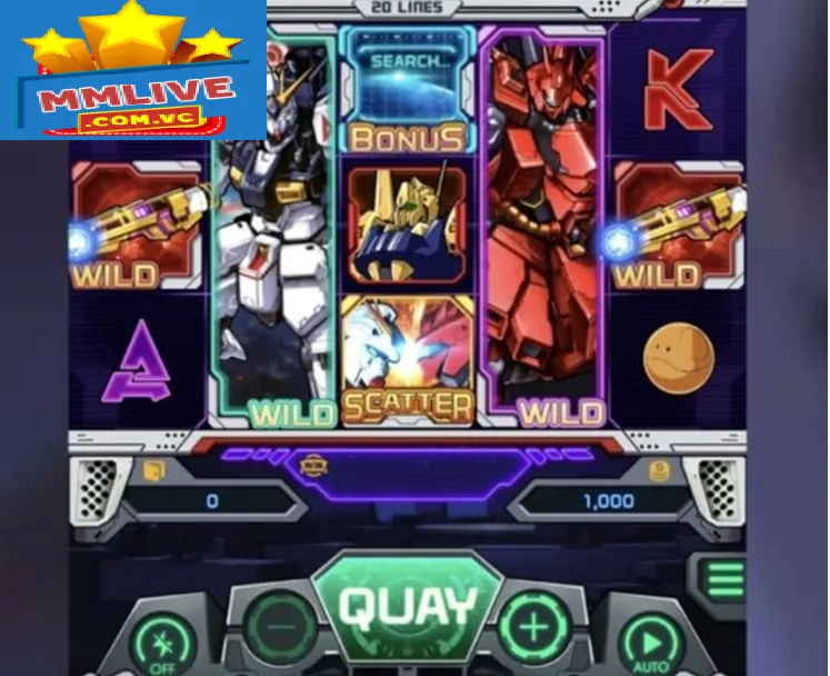 Thủ thuật  chơi dễ trúng trong game Gundam Slot