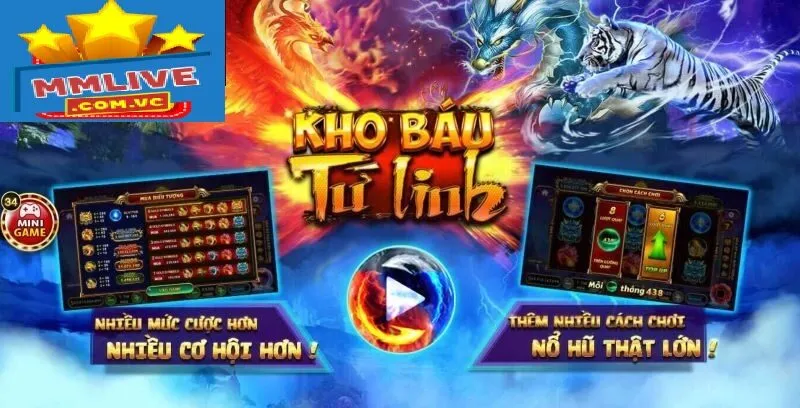 Tìm hiểu về game kho báu tứ linh MMLive